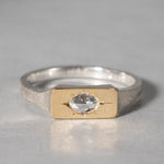 GICLAT /  K18YG/silver x Diamond 0.09ct (Rose cut)【6/8~7/7  期間限定】