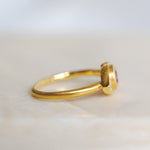 Kagann jewelry (カガンジュエリー) / Evil eye ring <mini> ピンクサファイア K18