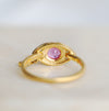 Kagann jewelry (カガンジュエリー) / Evil eye ring <mini> ピンクサファイア K18