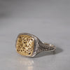 Gerochristo / Mediterranean Square Pinky Ring GR119