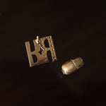 Yuki Yoshioka / INITIAL STUD EARRING R Zirconia