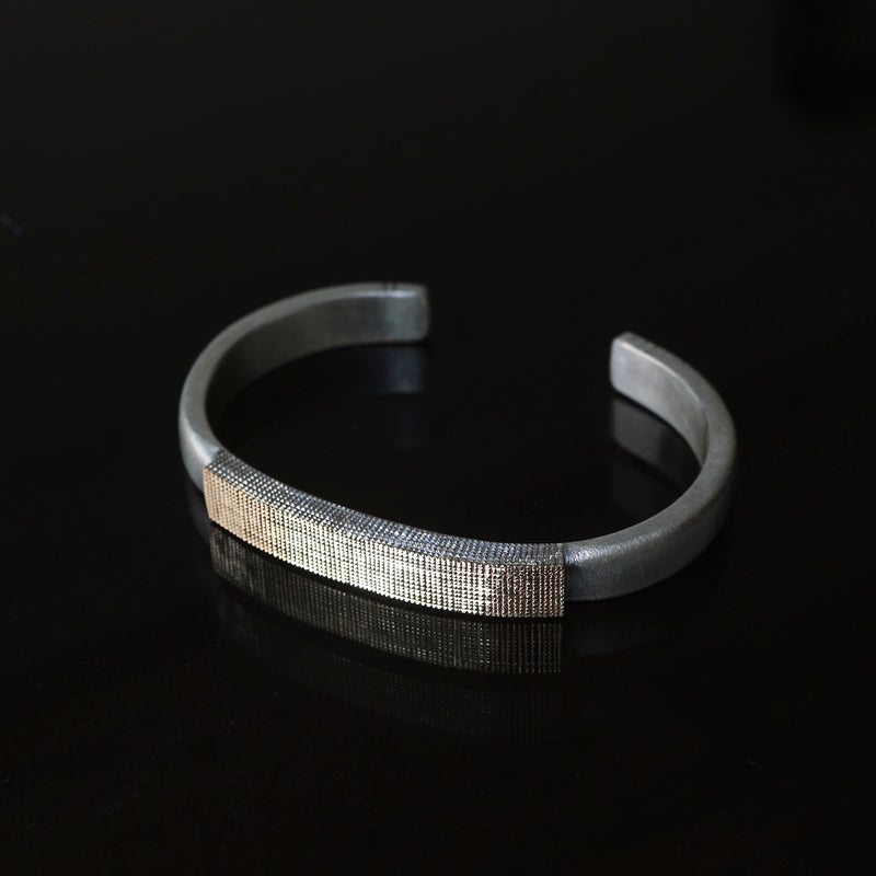 GERMEDEUR / CLOUS DE PARIS Bangle K18YG×SV（center）