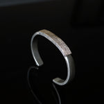 GERMEDEUR / CLOUS DE PARIS Bangle K18YG×SV（center）