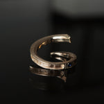 GERMEDEUR / Babel Corridor Free Ring K18YG