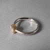 【-8/31限定】GICLAT /  K18YG/pt900 ダイヤモンド0.319ct (ｸｯｼｮﾝｶｯﾄ) (GLR307)
