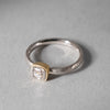 【-8/31限定】GICLAT /  K18YG/pt900 ダイヤモンド0.319ct (ｸｯｼｮﾝｶｯﾄ) (GLR307)
