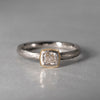 【-8/31限定】GICLAT /  K18YG/pt900 ダイヤモンド0.319ct (ｸｯｼｮﾝｶｯﾄ) (GLR307)
