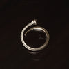 GERMEDEUR / Babel Nail Free Ring K18YG コバルトスピネル