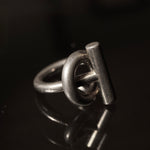 VINTAGE JEWELRY / Hermès： Echappee ring SV