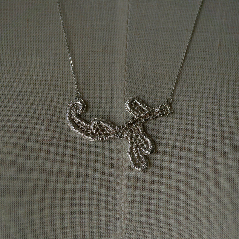 emme / antique lace ネックレス P061（SIL3093）