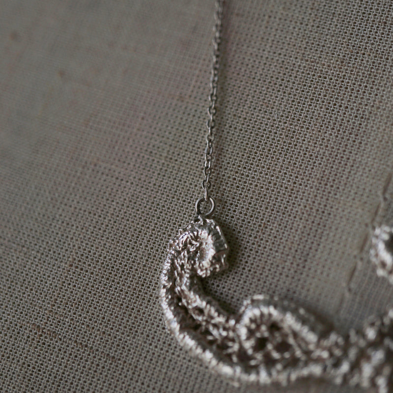 emme / antique lace ネックレス P061（SIL3093）