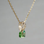 【-10/19限定】Curva ｙ Ruri JEWELRY/ [merletto]  Green trourmarine / emerald