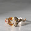【-10/19限定】Curva ｙ Ruri JEWELRY/ bicolor sitrine / orange sapphire