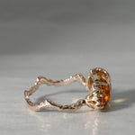 【-10/19限定】Curva ｙ Ruri JEWELRY/ bicolor sitrine / orange sapphire