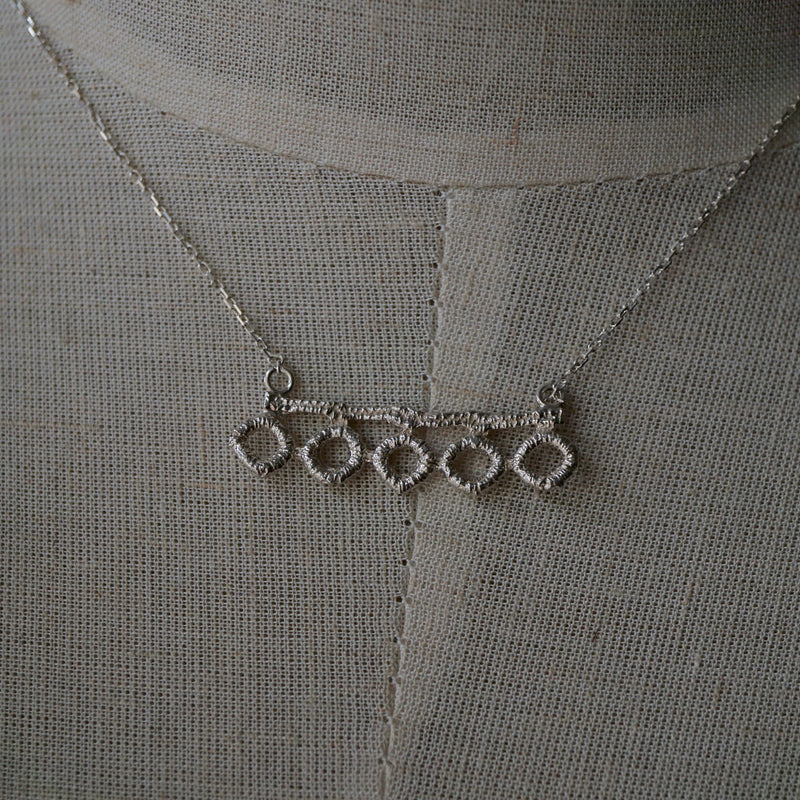 emme / antique lace ネックレス P048（SIL3080）