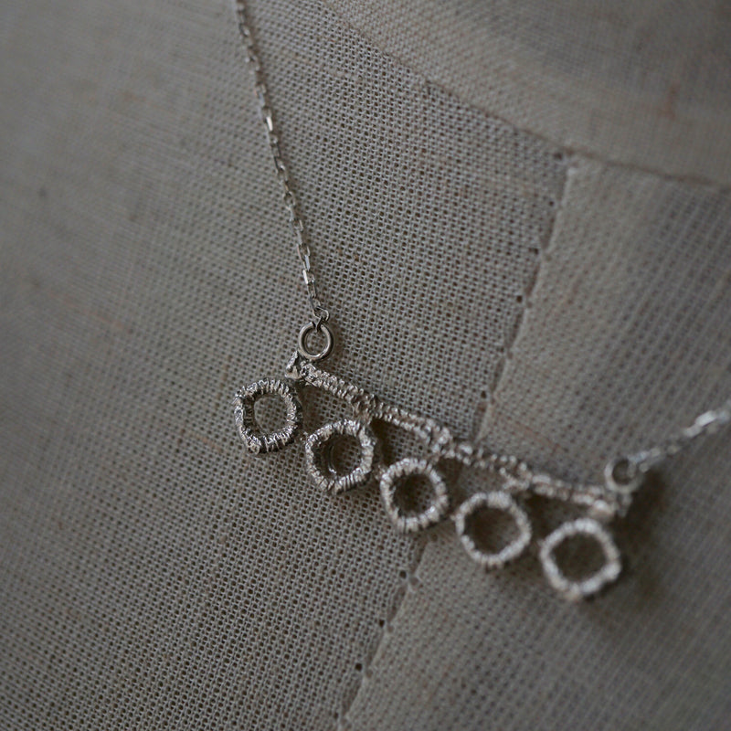 emme / antique lace ネックレス P048（SIL3080）