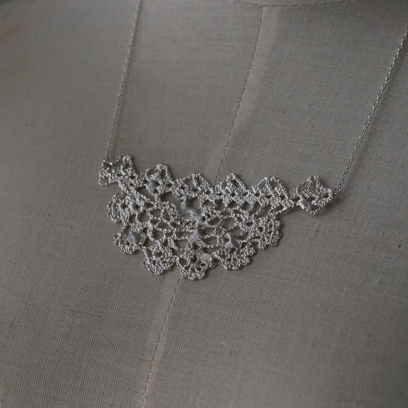 emme / antique lace ネックレス P057（SIL3089）