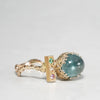 【-10/19限定】Curva ｙ Ruri JEWELRY/ Sapphire / purple sapphire, brown dia, emerald
