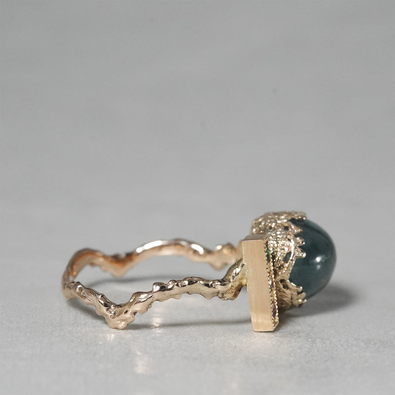 【-10/19限定】Curva ｙ Ruri JEWELRY/ Sapphire / purple sapphire, brown dia, emerald