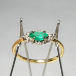 【-10/19限定】Curva ｙ Ruri JEWELRY/ [point] Emerald