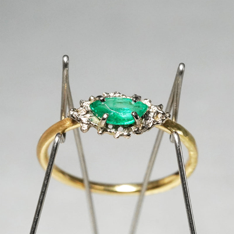 【-10/19限定】Curva ｙ Ruri JEWELRY/ [point] Emerald