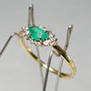【-10/19限定】Curva ｙ Ruri JEWELRY/ [point] Emerald