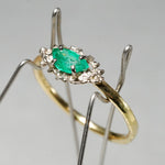 【-10/19限定】Curva ｙ Ruri JEWELRY/ [point] Emerald