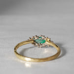 【-10/19限定】Curva ｙ Ruri JEWELRY/ [point] Emerald