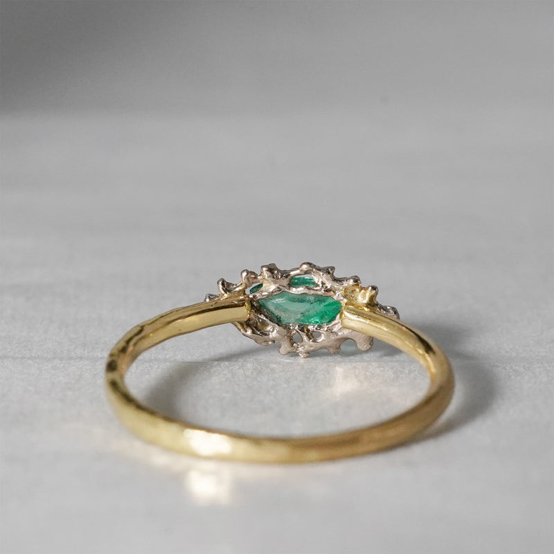 【-10/19限定】Curva ｙ Ruri JEWELRY/ [point] Emerald