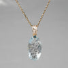 【-10/19限定】Curva ｙ Ruri JEWELRY/ [merletto]  aquamarine sunstone / London blue topaz
