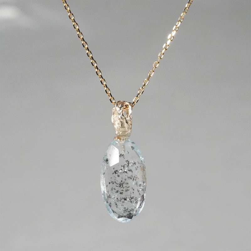 【-10/19限定】Curva ｙ Ruri JEWELRY/ [merletto]  aquamarine sunstone / London blue topaz