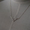 emme/antique lace necklace P052 (SIL3084)
