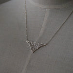 emme/antique lace necklace P052 (SIL3084)