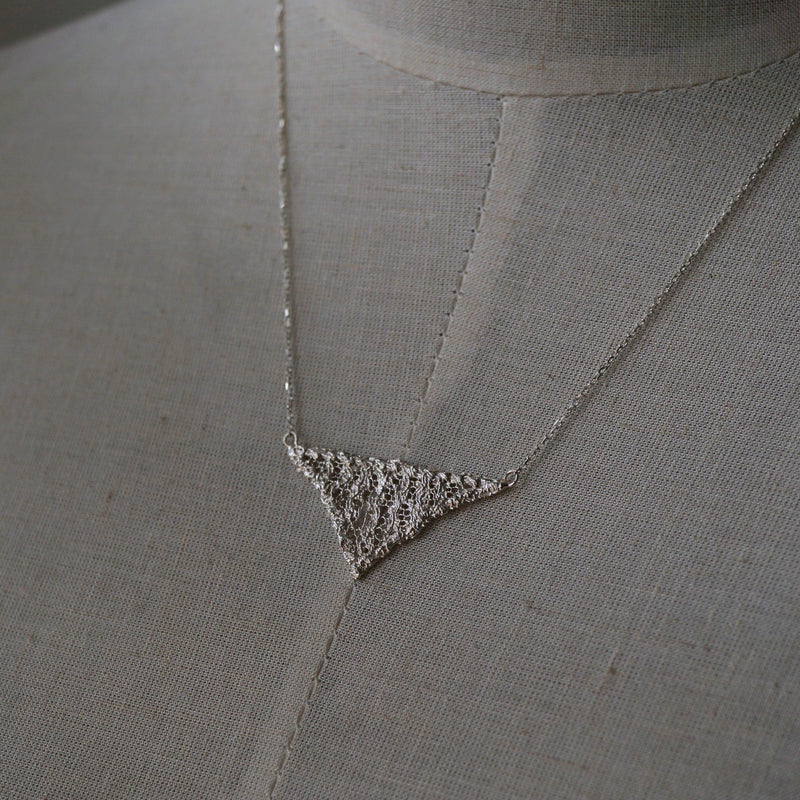 emme/antique lace necklace P052 (SIL3084)