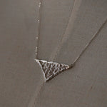 emme/antique lace necklace P052 (SIL3084)