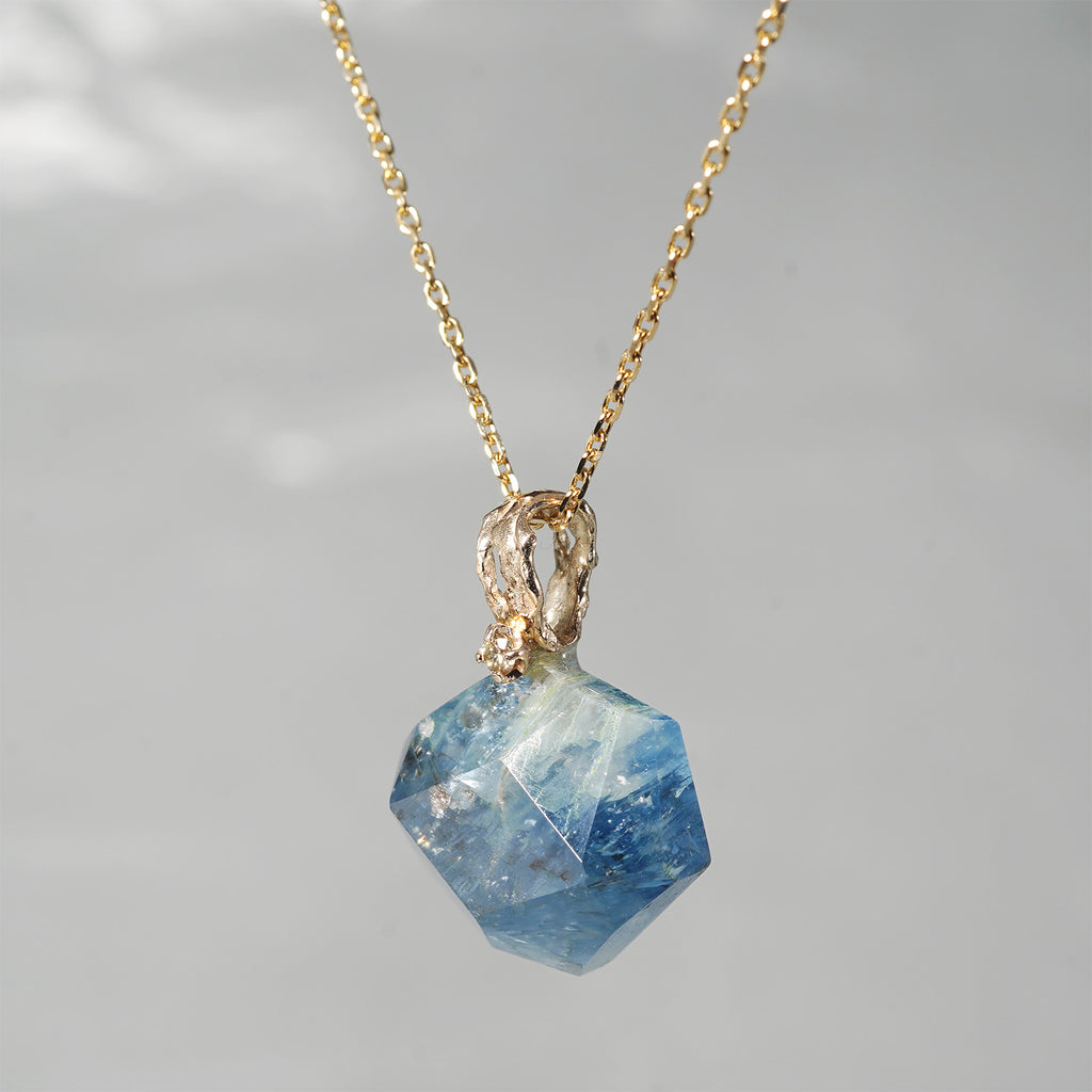 【-10/19限定】Curva ｙ Ruri JEWELRY/ [merletto]  Kyanite / Brown diamond