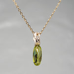 【-10/19限定】Curva ｙ Ruri JEWELRY/ [merletto]  Peridot / Brown diamond