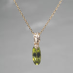 【-10/19限定】Curva ｙ Ruri JEWELRY/ [merletto]  Peridot / Brown diamond