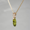 【-10/19限定】Curva ｙ Ruri JEWELRY/ [merletto]  Peridot / Brown diamond