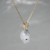 【-10/19限定】Curva ｙ Ruri JEWELRY/ [merletto]  Dumortierite in quartz / London blue topaz
