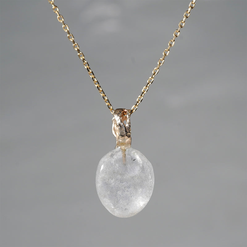 【-10/19限定】Curva ｙ Ruri JEWELRY/ [merletto]  Dumortierite in quartz / London blue topaz