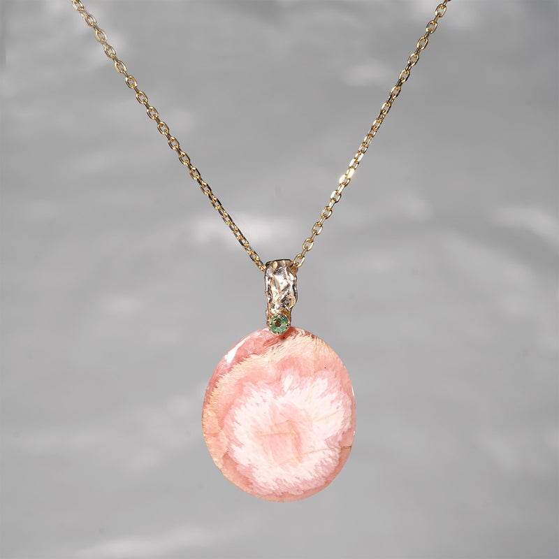 【-10/19限定】Curva ｙ Ruri JEWELRY/ [merletto]  incarose / emerald