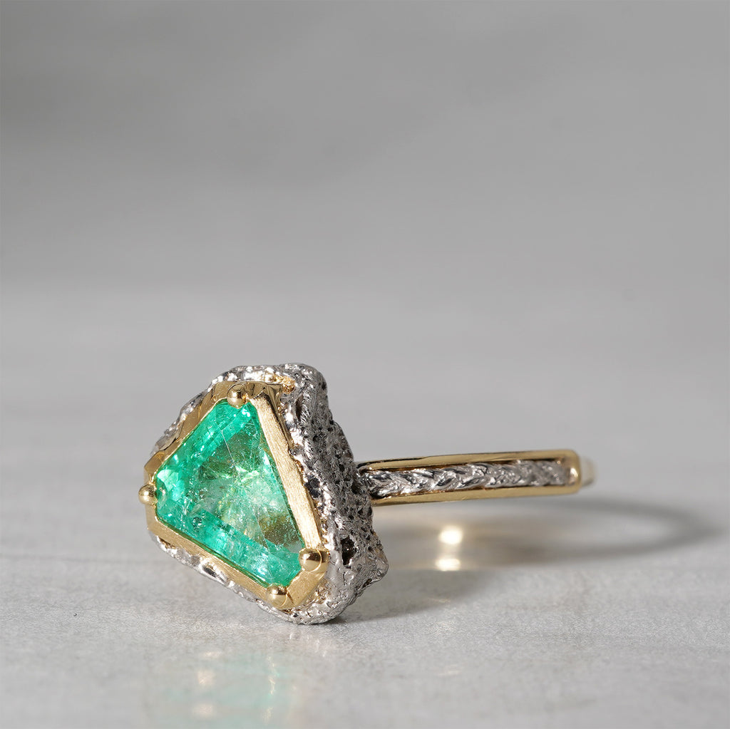 【-10/19限定】Curva ｙ Ruri JEWELRY/ [baroque] Emerald / Ruby