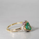 【-10/19限定】Curva ｙ Ruri JEWELRY/ [baroque] Emerald / Ruby