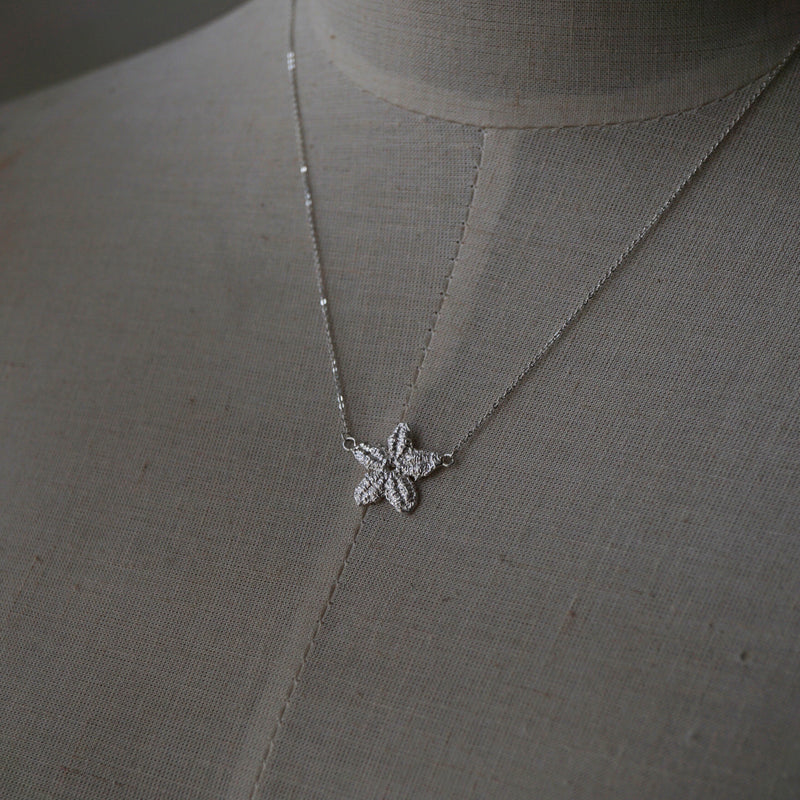 emme/antique lace necklace P070 (SIL3102)