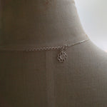 emme/antique lace necklace P070 (SIL3102)