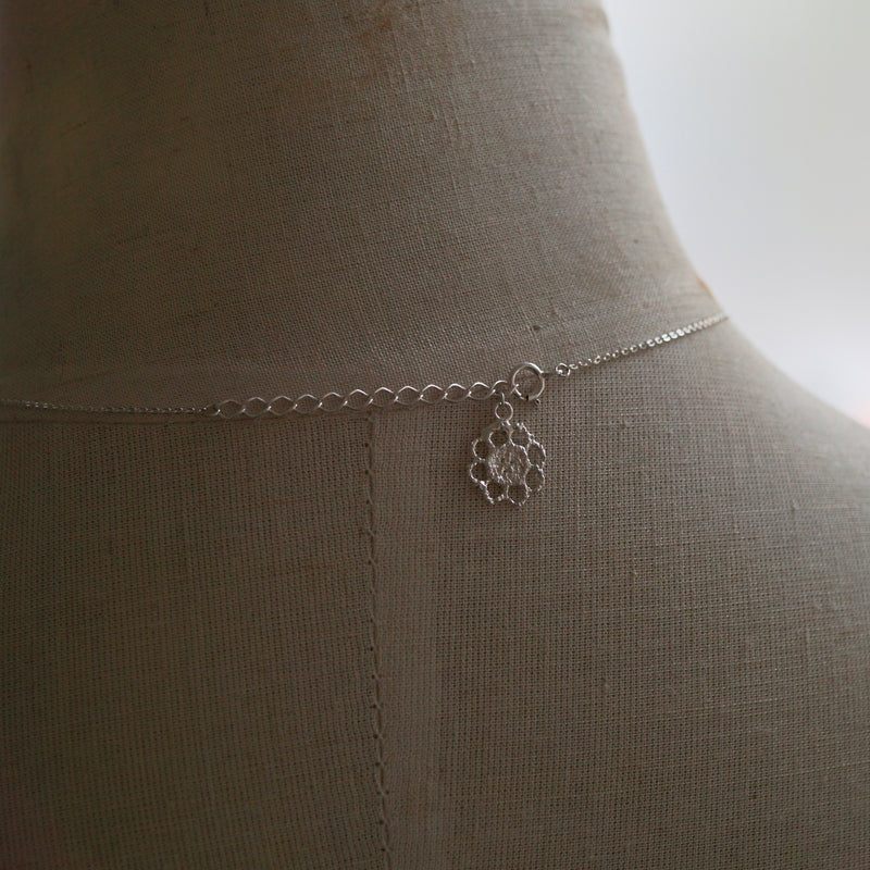 emme/antique lace necklace P070 (SIL3102)