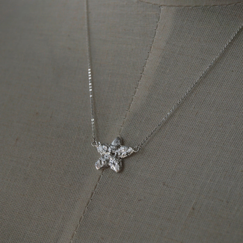 emme/antique lace necklace P070 (SIL3102)