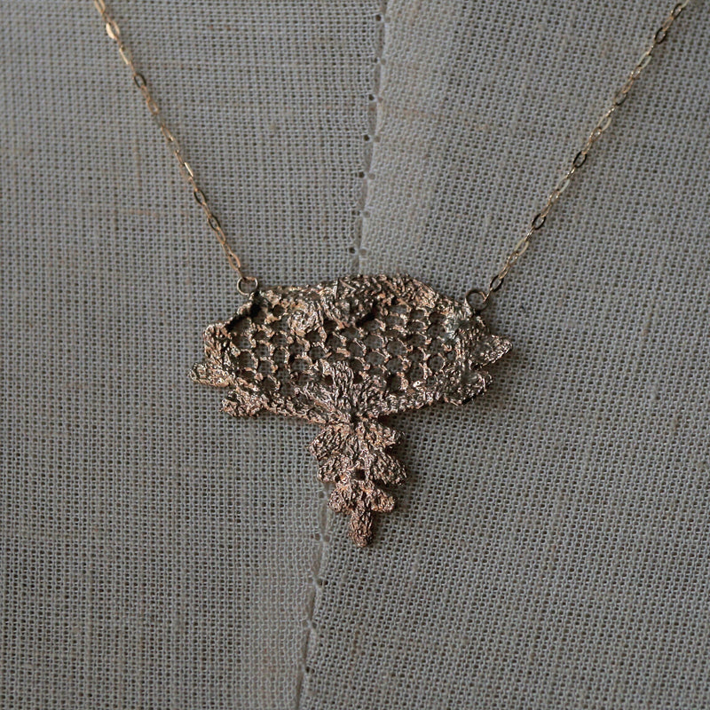 emme / antique lace ネックレス R016（ORO3016）