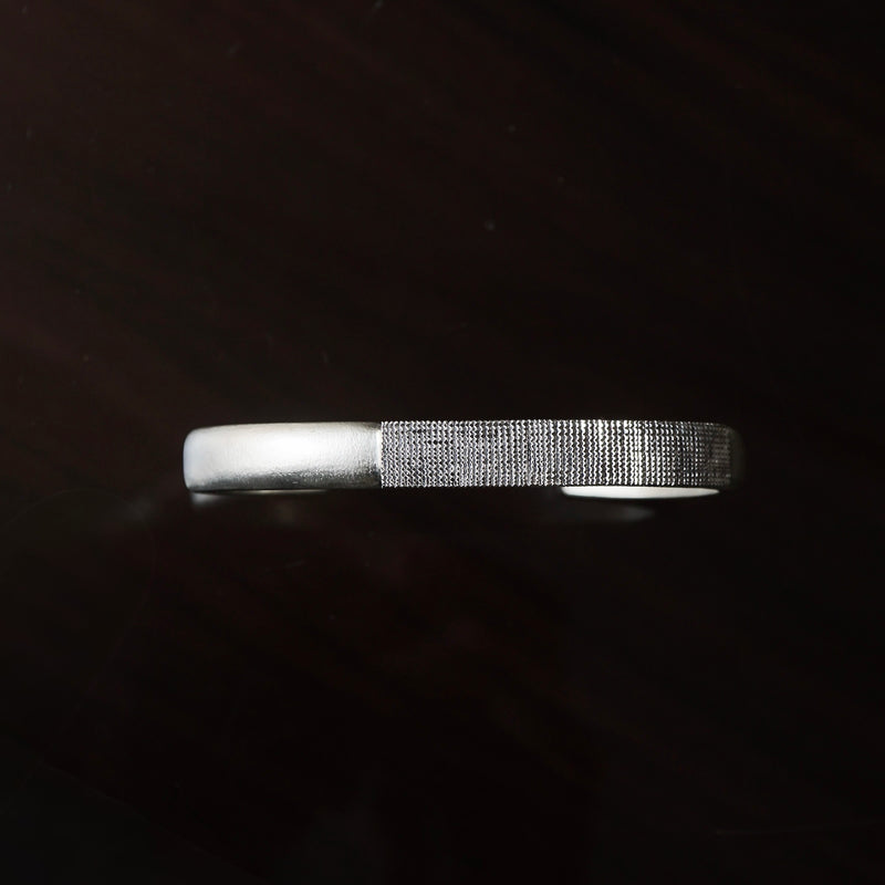 GERMEDEUR / CLOUS DE PARIS Bangle SV（Asymmetry）